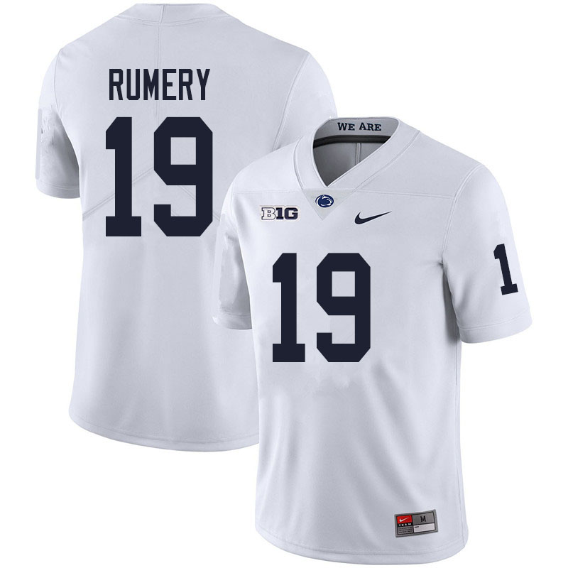 NCAA Nike Men's Penn State Nittany Lions Isaac Rumery #19 College Football Authentic White Stitched Jersey NQR0798JL